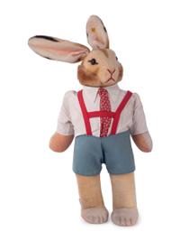 A Pair of Steiff Hansel and Gretel Rabbits
