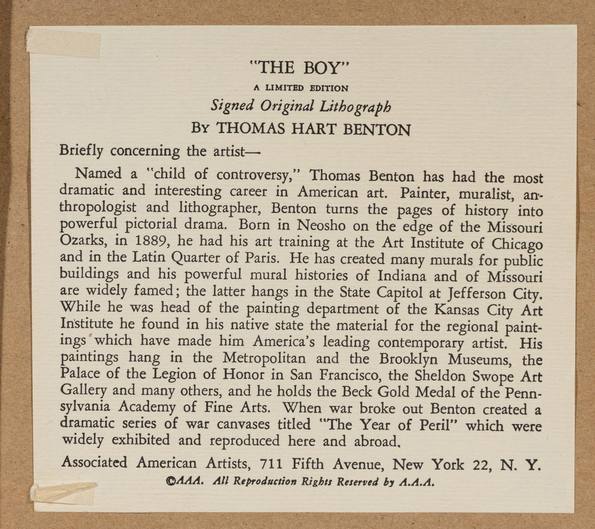 The Boy , 1948