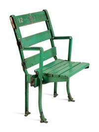 An Original Vintage Old Comiskey Park Seat Chair