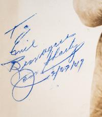 A Group of Heavyweight Champion James J. Braddock, Joe Louis, Max Schmeiling, Max Baer, Ezzard Charles and Jack Sharkey Signed Autographs,