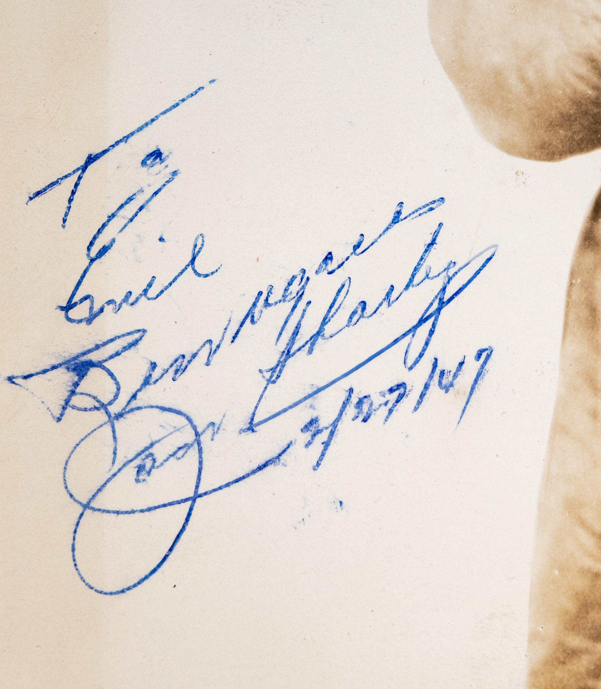 A Group of Heavyweight Champion James J. Braddock, Joe Louis, Max Schmeiling, Max Baer, Ezzard Charles and Jack Sharkey Signed Autographs,