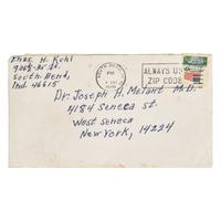 [World War II] [Patton, Gen. George S.] Kuhl, Charles H. Autograph Letter, signed