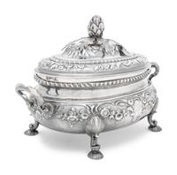 A Georgian Silver Tureen and Cover