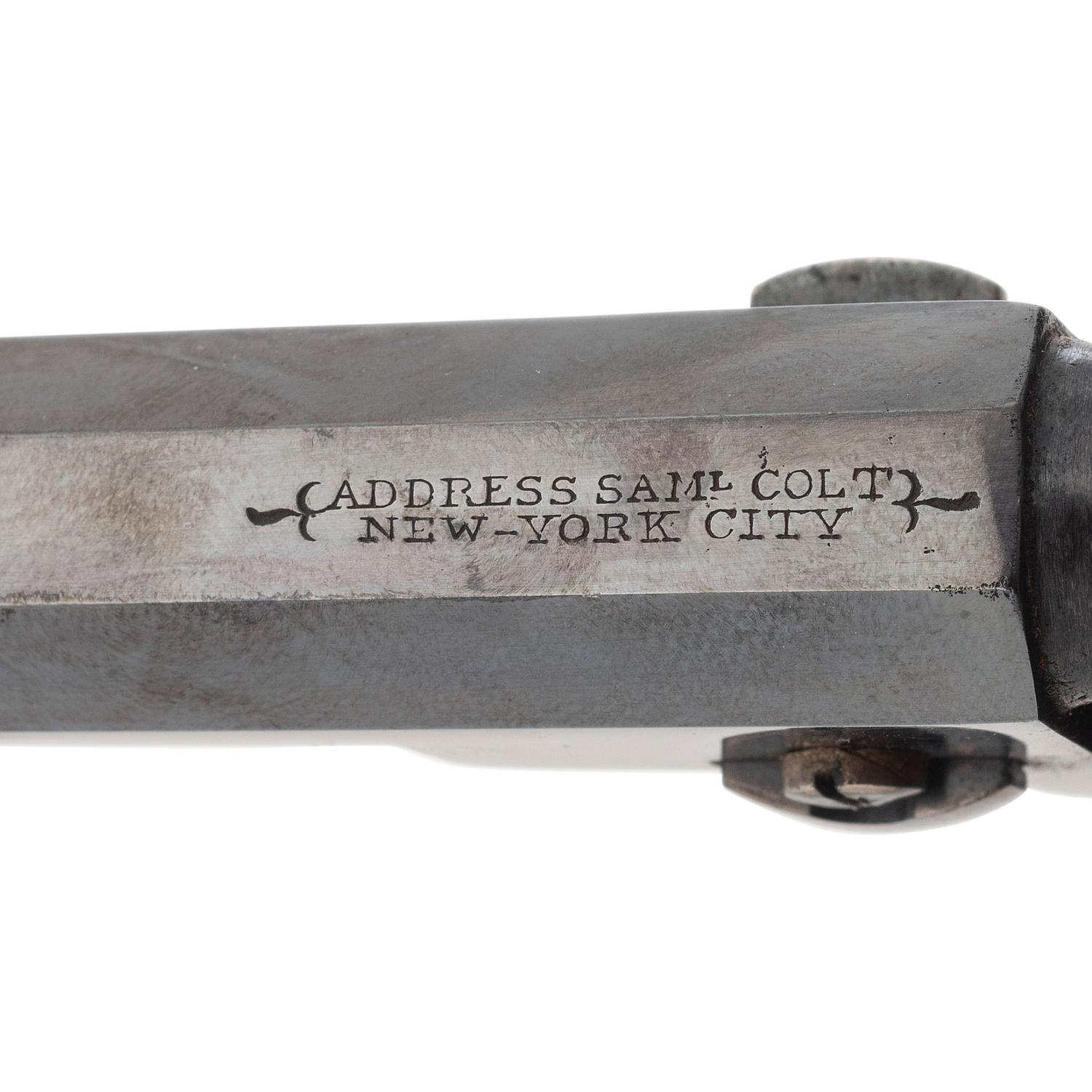 Restored Colt Baby Dragoon Inscribed to Charles H. Ross