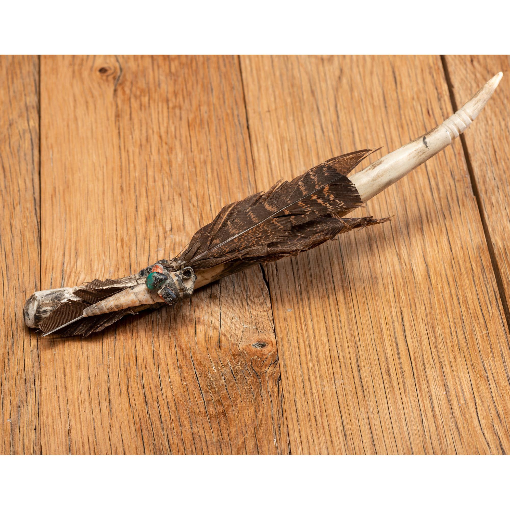 Teddy Weahkee (Zuni, 1890-1965) Attributed, Antler Fetish