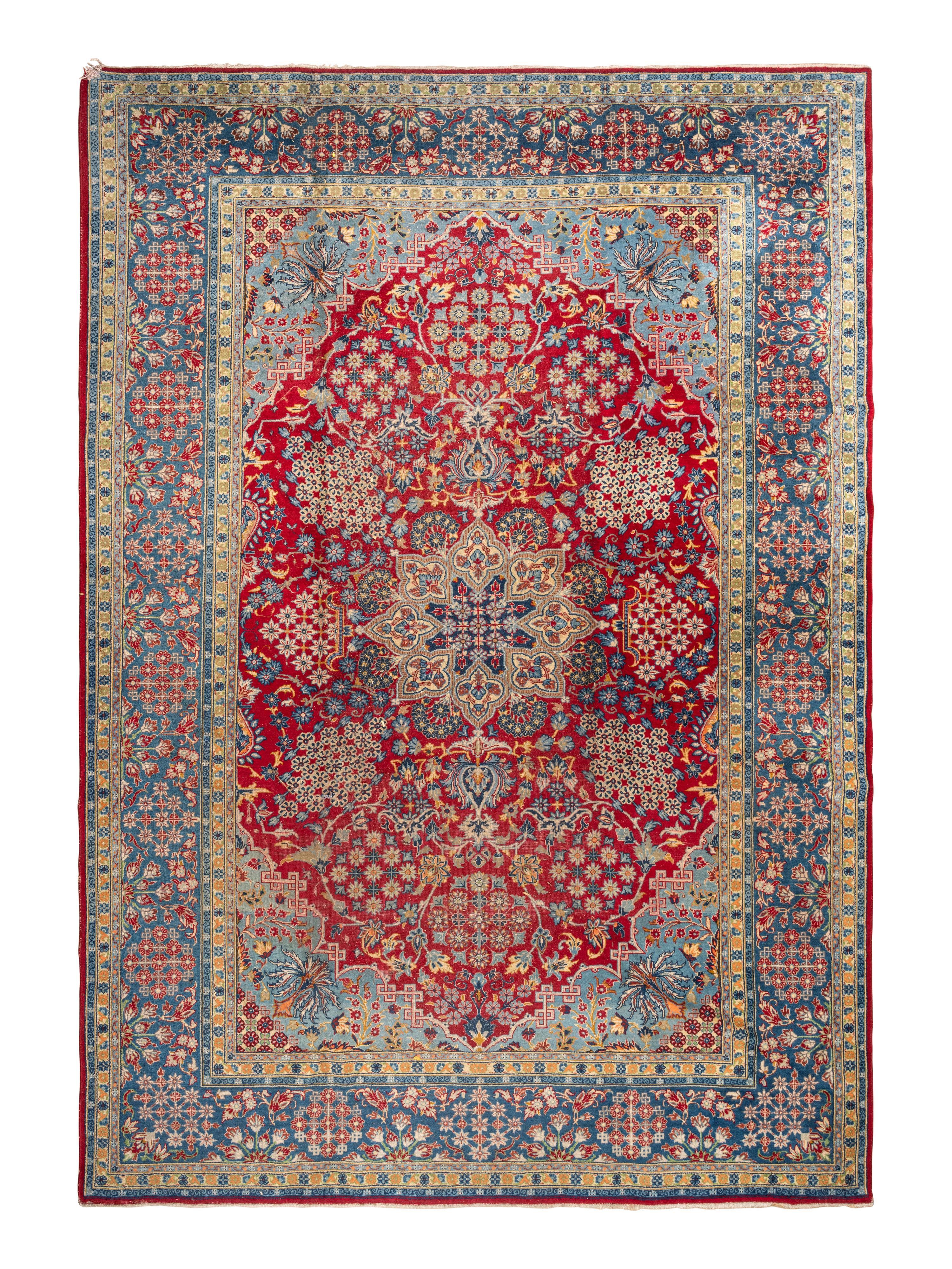 An Isfahan Wool Rug