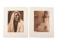 CURTIS, Edward S. (1868-1952). Complete Portfolio XVI of 36 photogravures from The North American Indian .