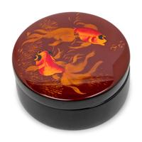 10 Chinese and Japanese Covered Boxes
