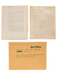 [NATIVE AMERICAN]. Archive of documents related to the Assiniboine and Sisseton Sioux tribes.