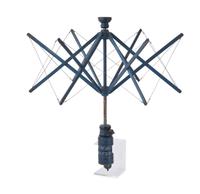 A Blue Painted Collapsible Yarn Winder