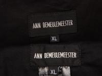 Ann Demeulemeester, Black Jacquard Suit