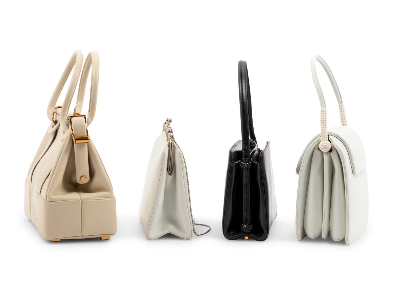 Four Judith Leiber Mini Bags