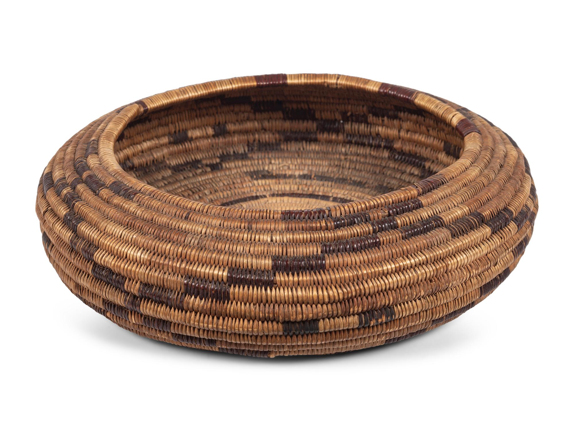 Pomo Basketry Bowl