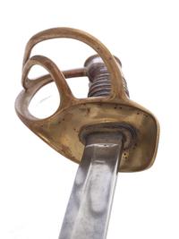 [CIVIL WAR]. A collection of items identified to General James Lyman Van Buren, incl. US Model 1860 Light Cavalry saber, buff saber belt, shoulder straps, insignia, and photographs.