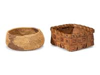 Two Woven Baskets