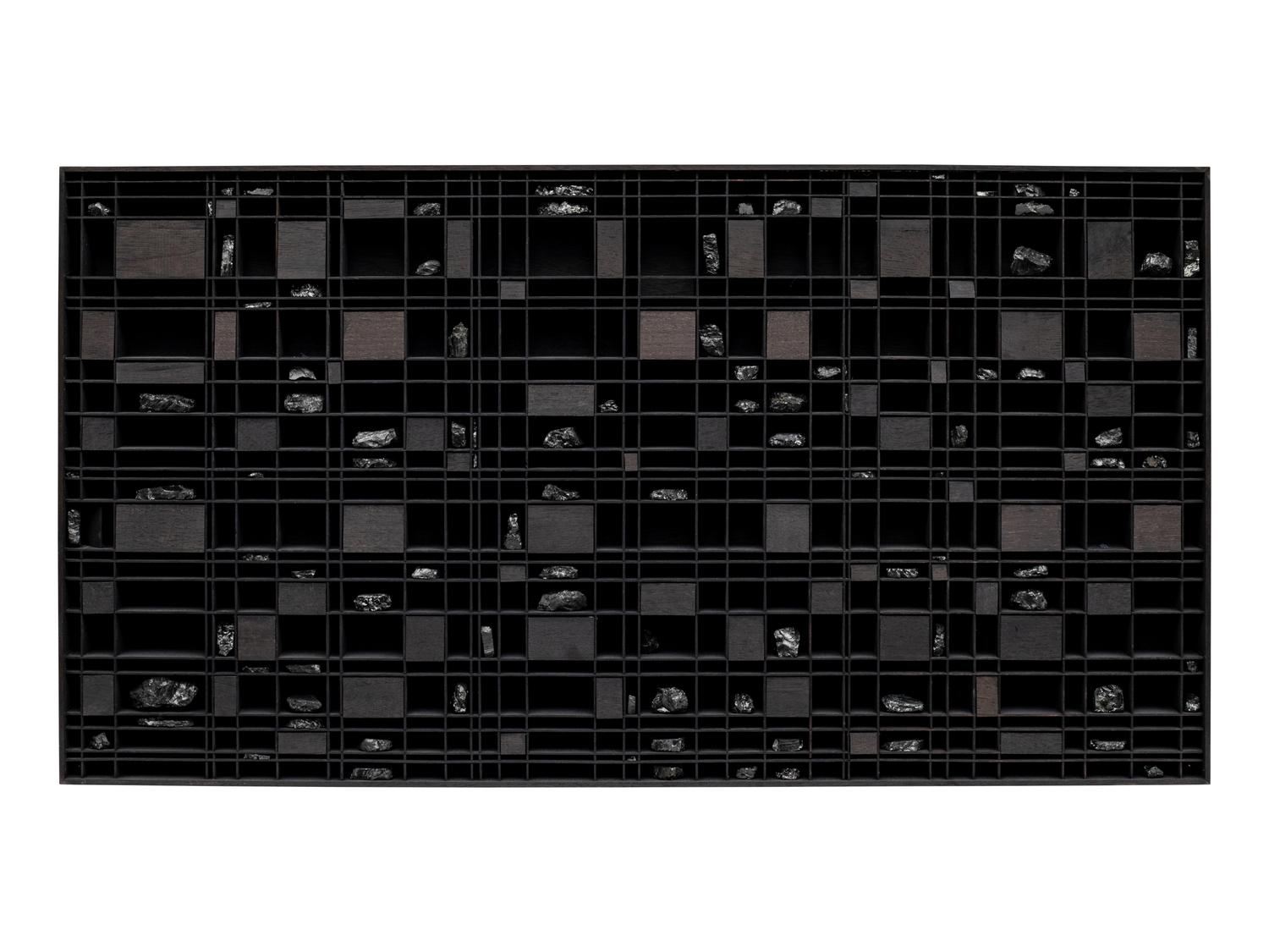 Black Wall Installation, 2017