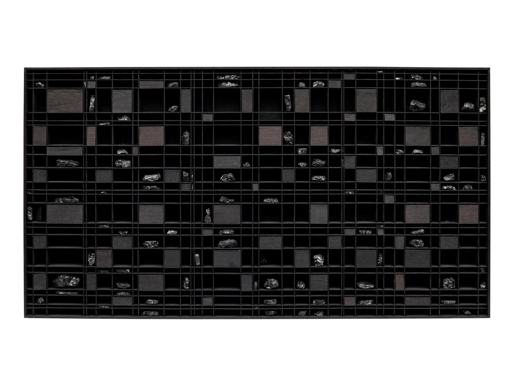 Black Wall Installation, 2017