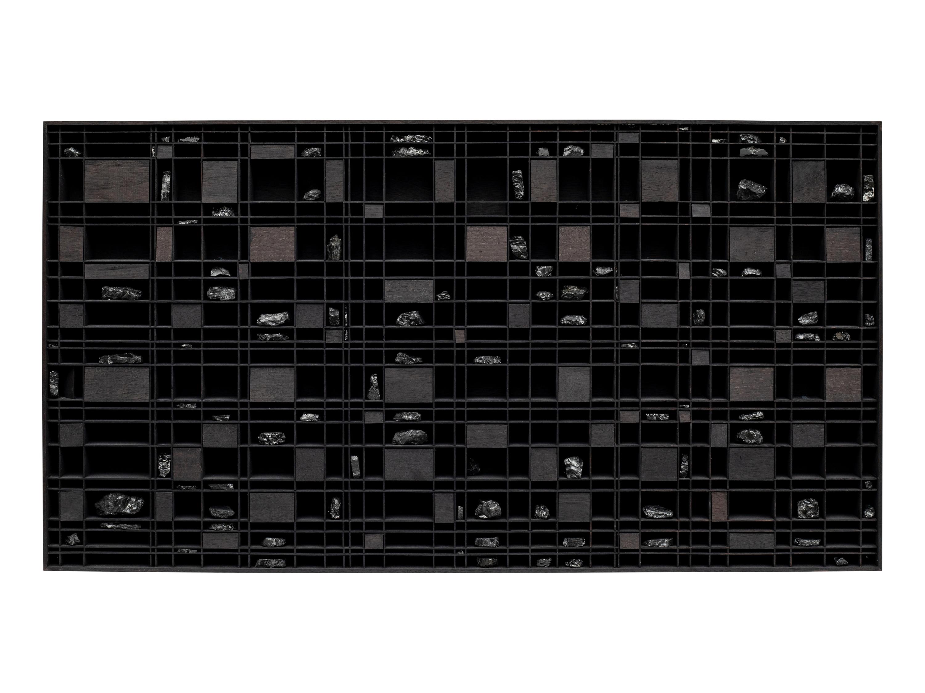 Black Wall Installation, 2017