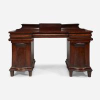 A Regency / William IV mahogany sideboard second quarter 19th century