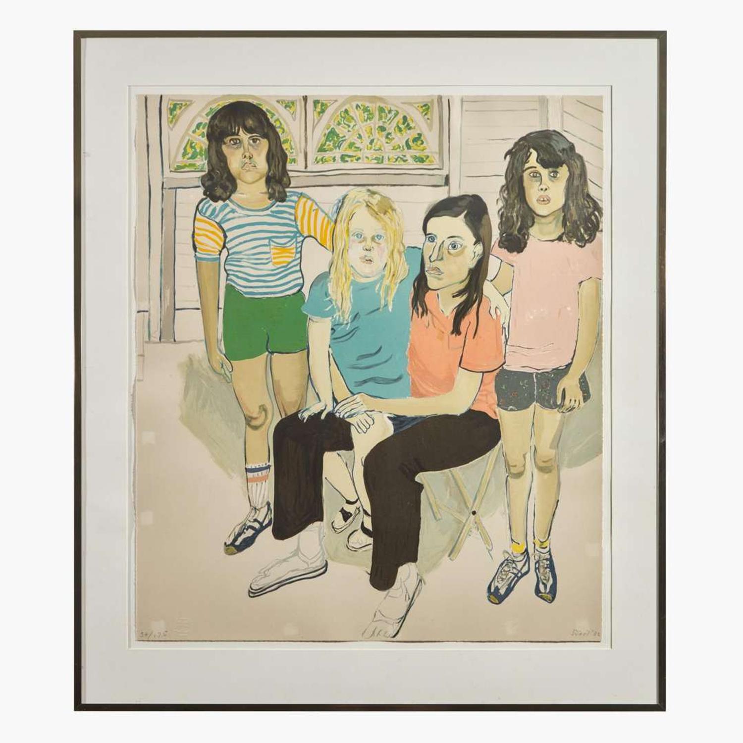 Alice Neel (American, 1900-1984) The Family