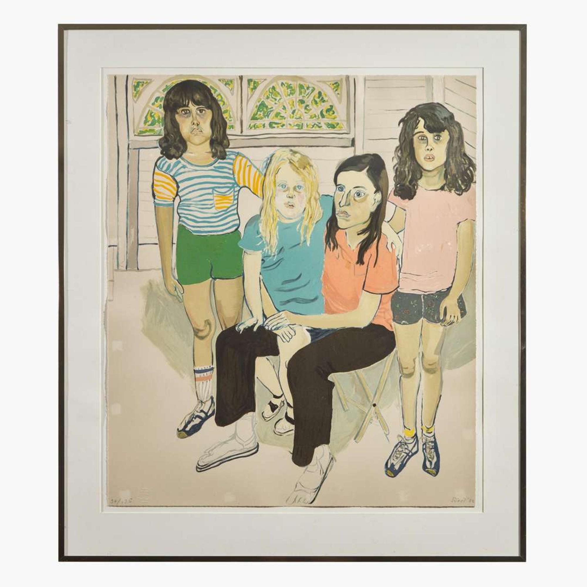Alice Neel (American, 1900-1984) The Family