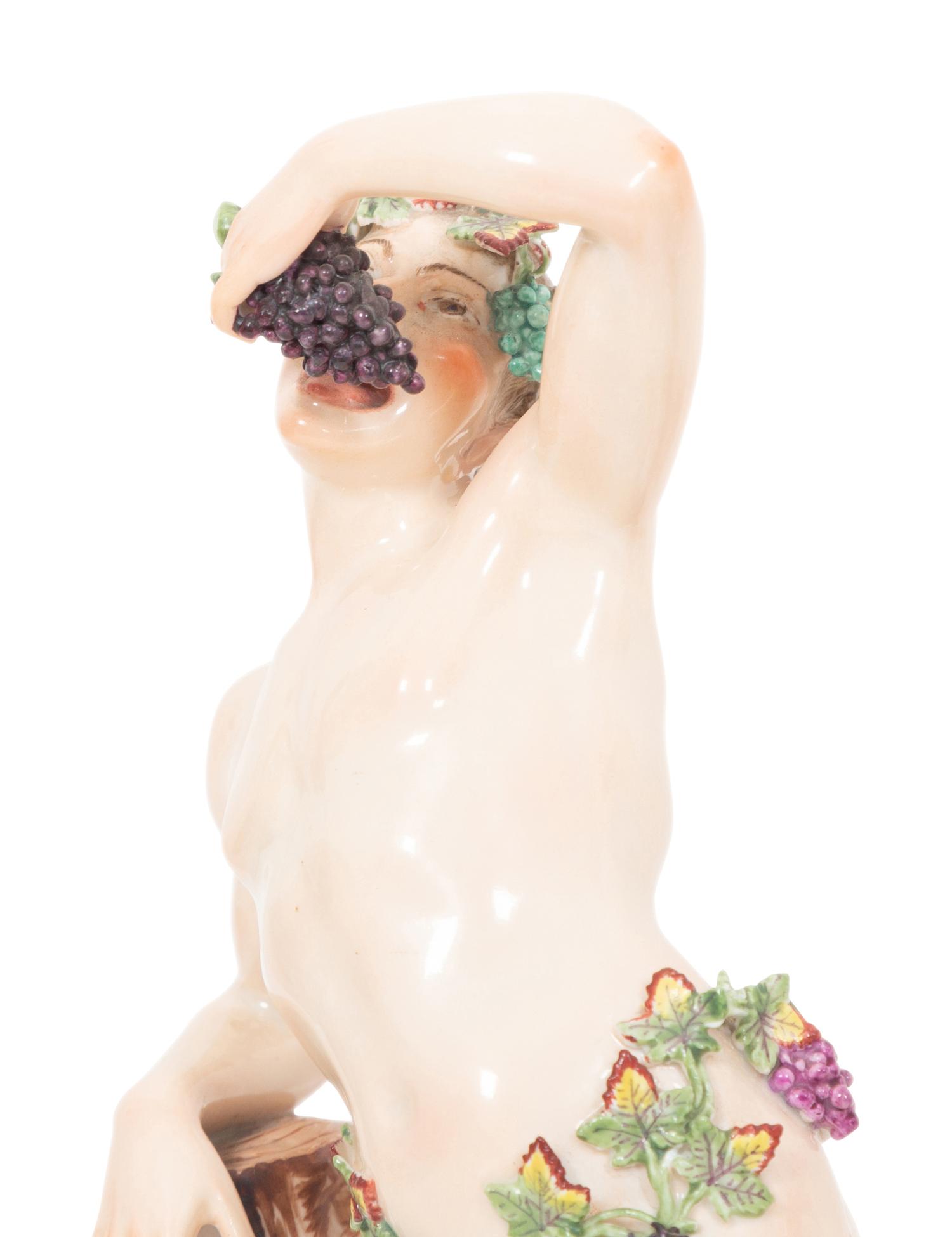 A Set of Meissen Porcelain Four Seasons Figures