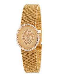 PATEK PHILIPPE, REF. 4506/1 18K YELLOW GOLD AND DIAMOND WATCH