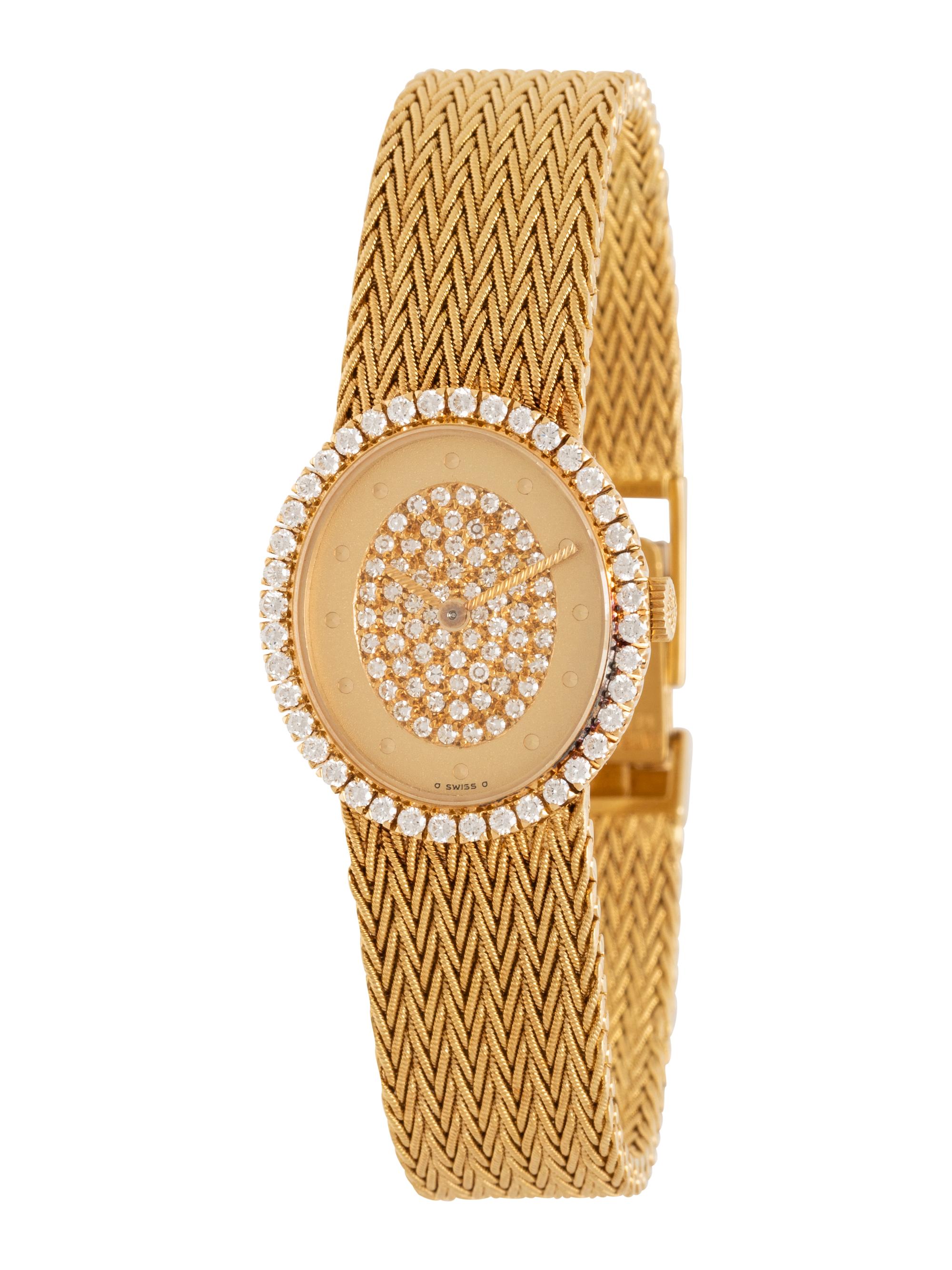 PATEK PHILIPPE, REF. 4506/1 18K YELLOW GOLD AND DIAMOND WATCH