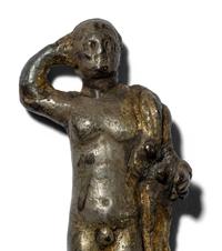 A Roman Gilt-Silver Male Figure
