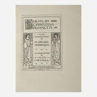 [Children's & Illustrated] [Harrison, Florence] Rossetti, Christina Poems