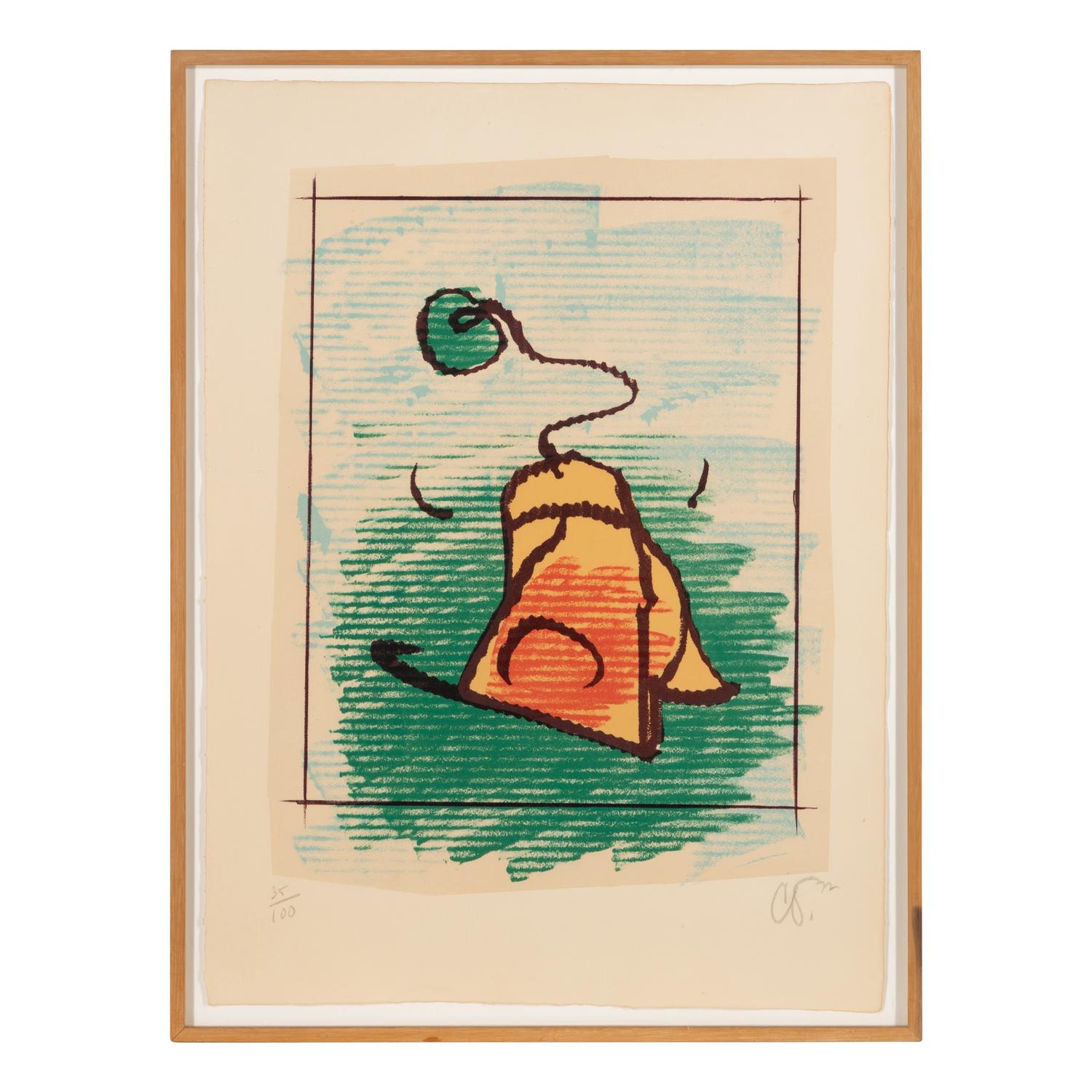 Claes Oldenburg (American, 1929-2022) — Teabag, 1972