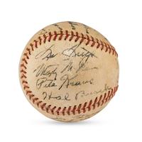 A 1940 San Antonio Missions Team Signed Autograph Baseball