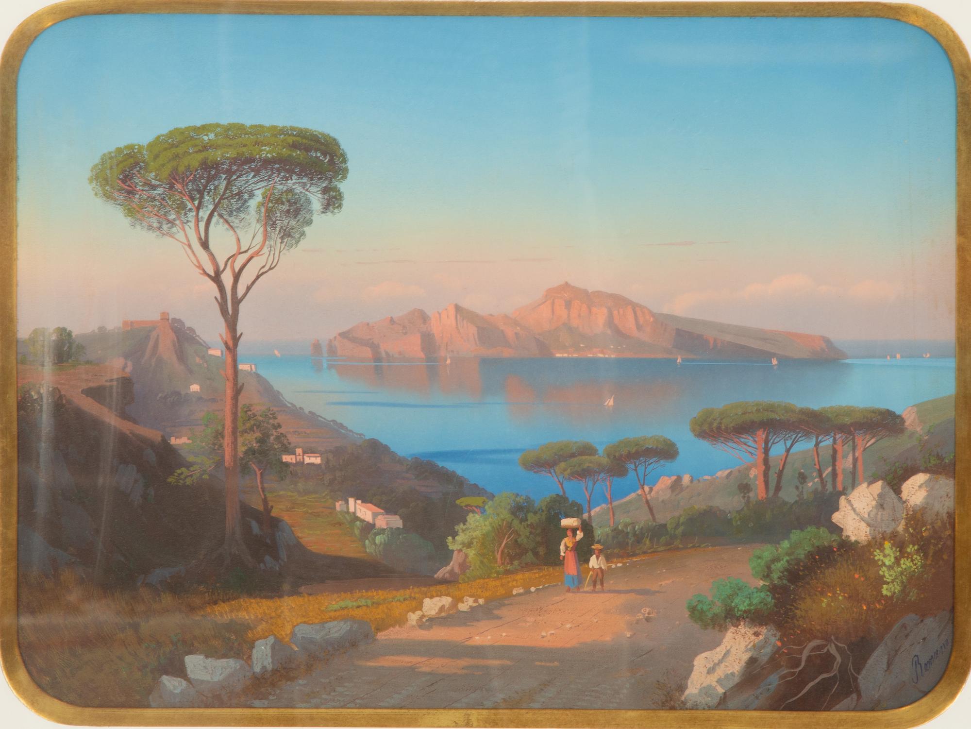 Four Views of Naples and the Roman Campagna