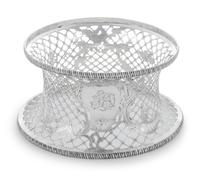 An Irish George III Silver Dish Ring