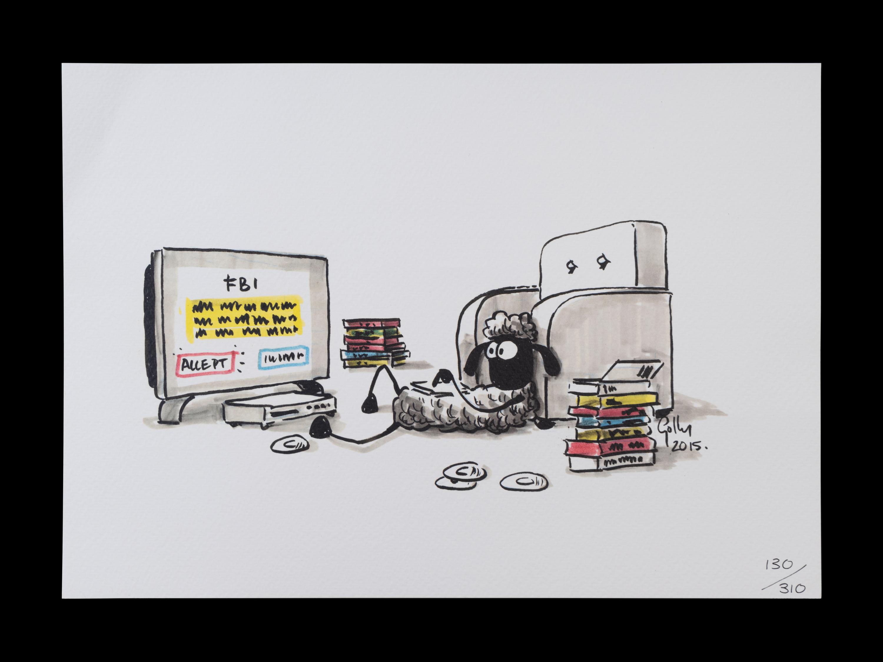 (Animation) A group of 6 works of original animation art, comprising: