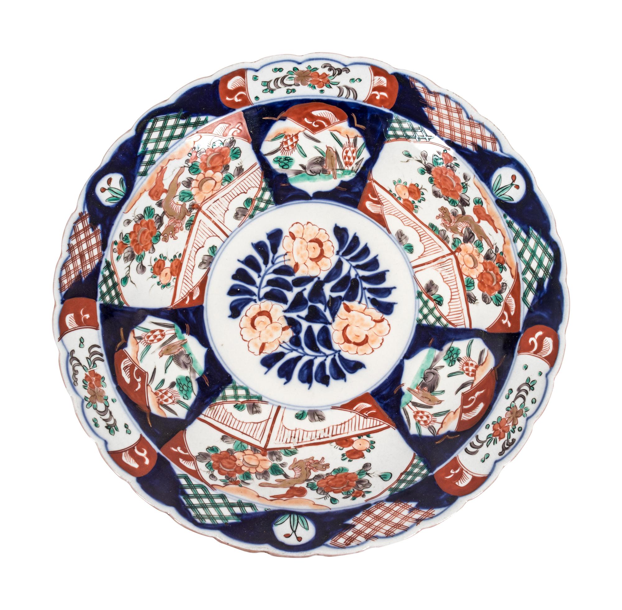 An Imari Porcelain Charger