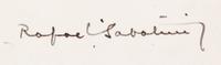 SABATINI, RAFAEL. The Writings. Cambridge, 1924-1933. Limited, signed.