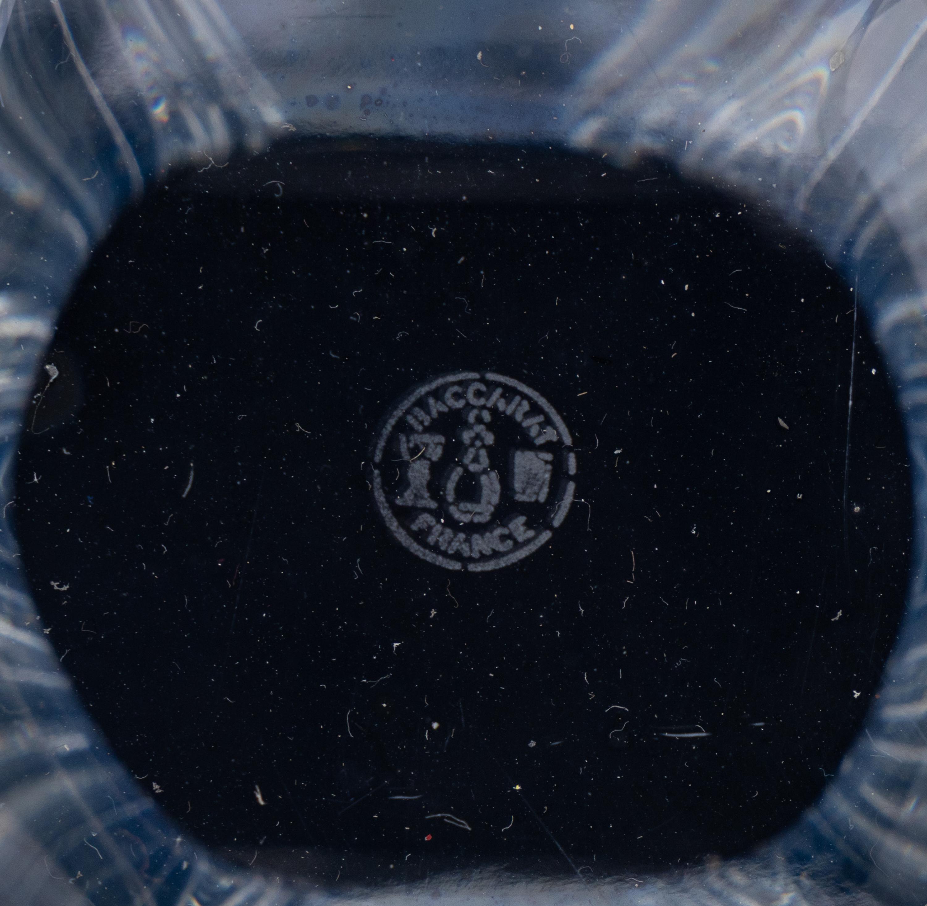 A Baccarat Glass Vase