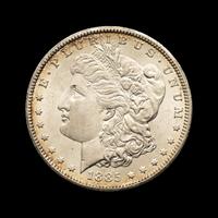 An 1885-CC Morgan $1