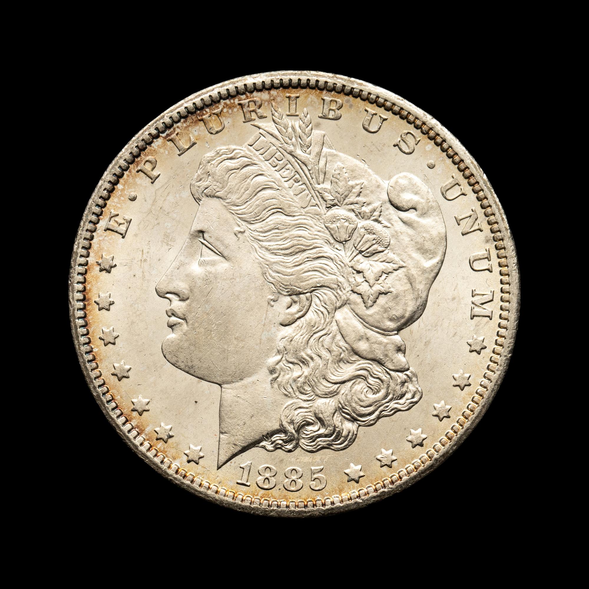 An 1885-CC Morgan $1