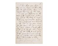 Carroll, Lewis (Charles Lutwidge Dodgson). Autograph Letter, signed