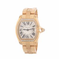 Cartier, Ref. 2676, 18K Yellow Gold 'Roadster' Date Watch with Diamond Bezel and Crown