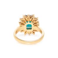 EMERALD AND DIAMOND RING
