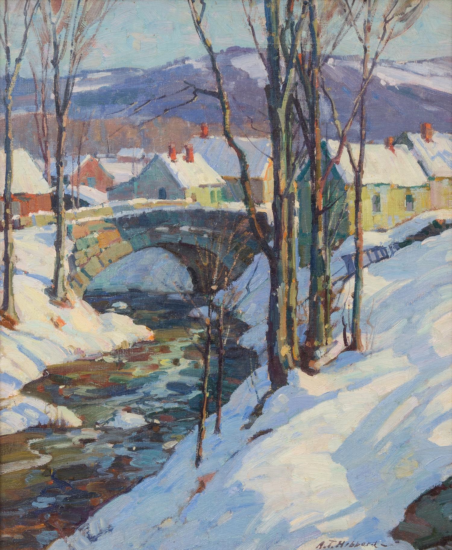 Aldro Thompson Hibbard, (American, 1886-1972), Winter Landscape
