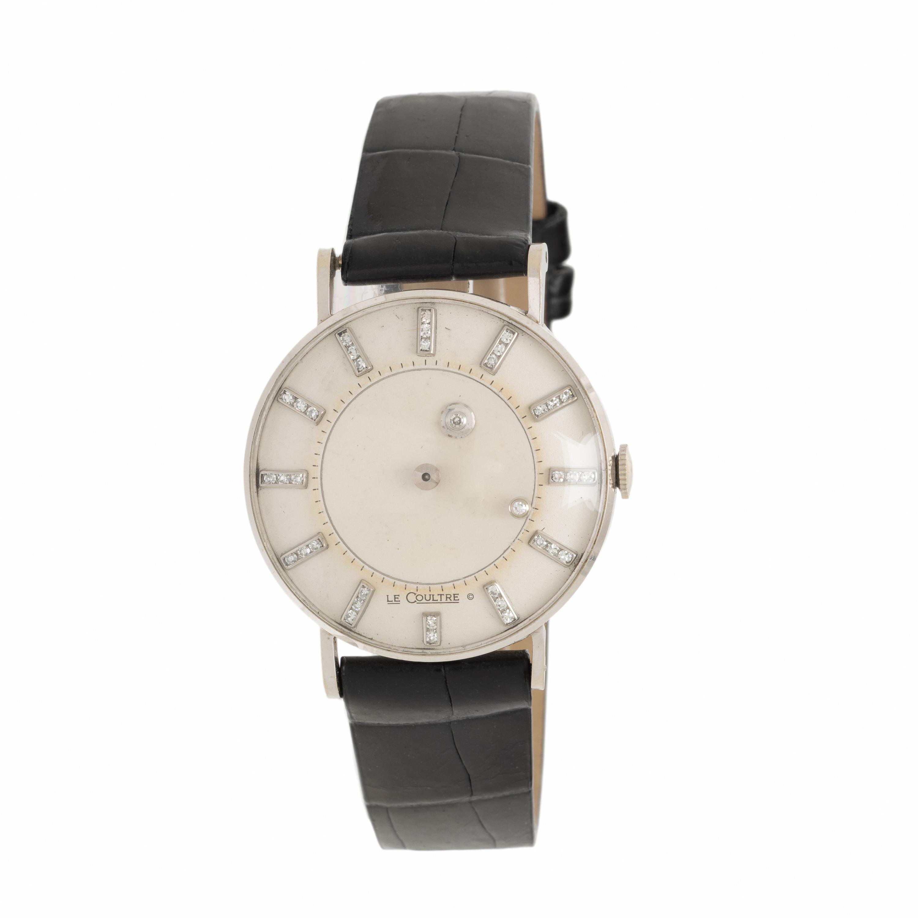 LeCoultre, 14K White Gold and Diamond 'Galaxy' Mystery Watch