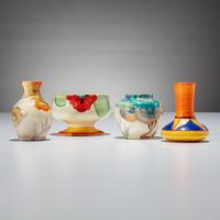 Clarice Cliff (English, 1899–1972) — Group of 24 Small Articles