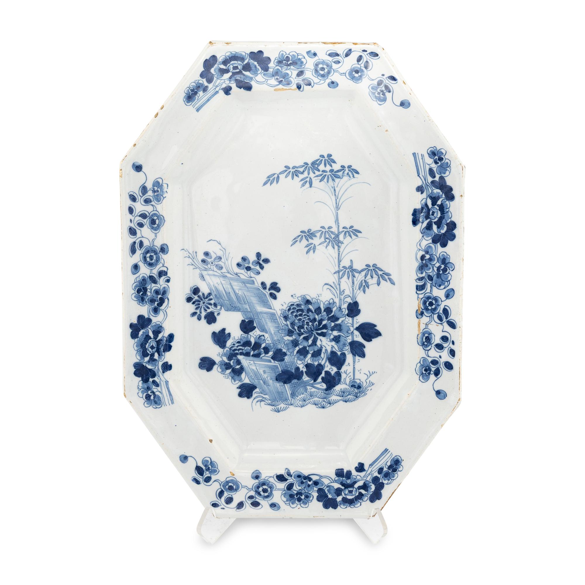 An English Delftware Serving Platter