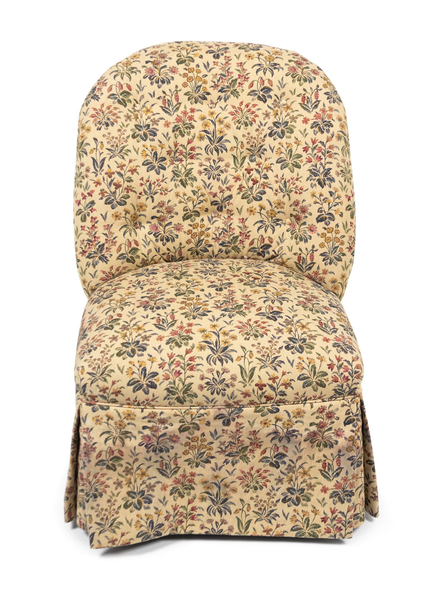 A Modern Upholstered Side Chair