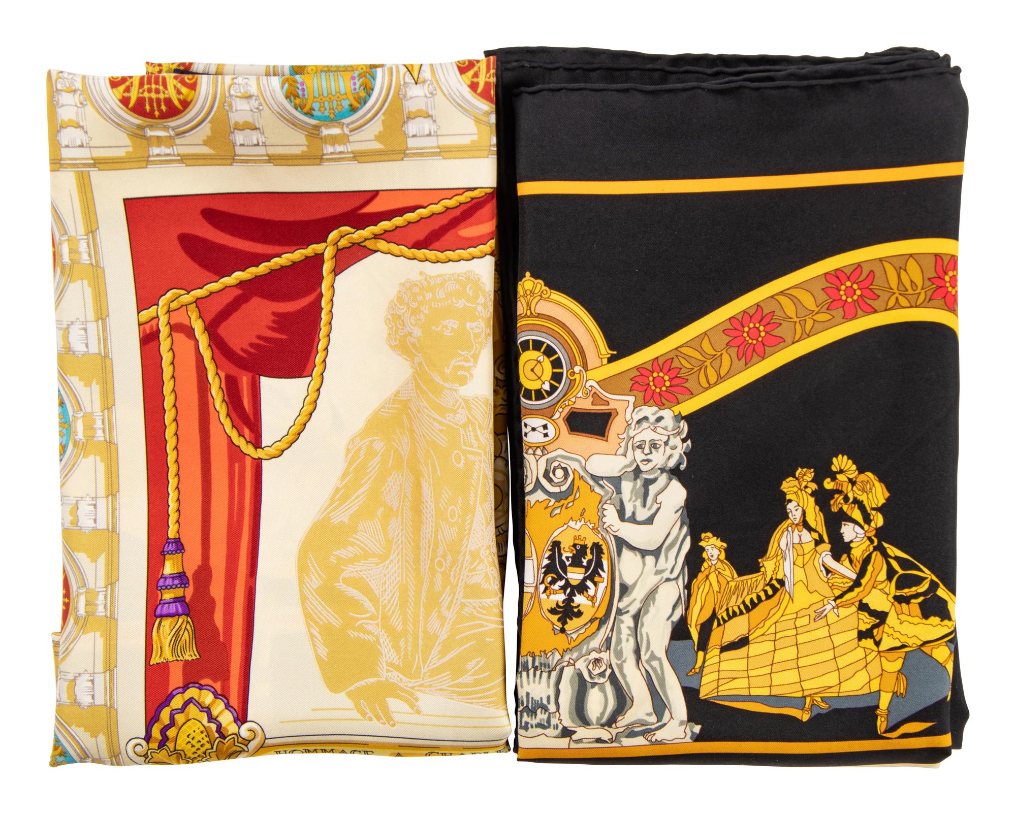 Two Hermès Scarves