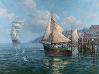 Ships in the Harbor